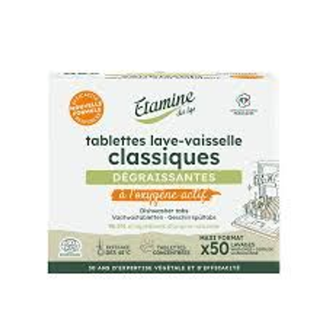 Tablettes Lave-Vaisselle Classiques x50 | Etamine du Lys