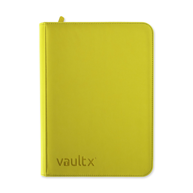 Vault X: EXO-TEC Zip Binder 9-pocket (Sunrise Yellow)