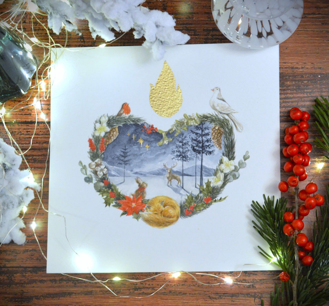 Ex-voto Noël des animaux