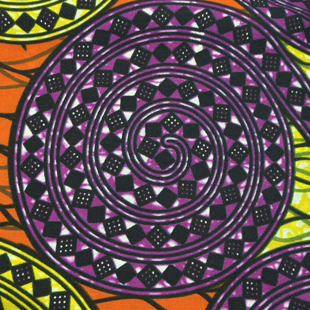 Wax Oubangora 2m70 Polycoton 