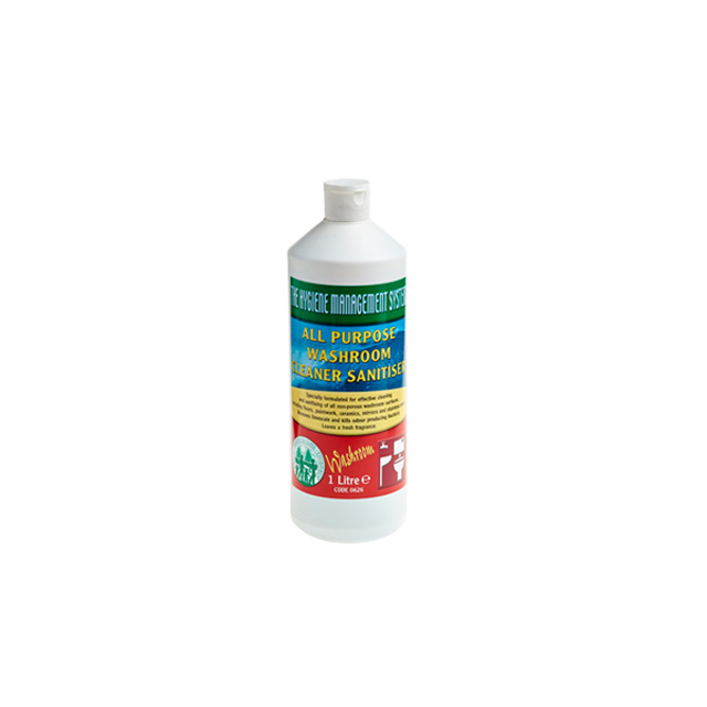 ALL PURPOSE WASHROOM CLEANER SANITISER 1L