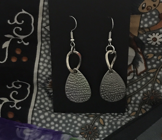 Silver Dangling Earrings - SDE162