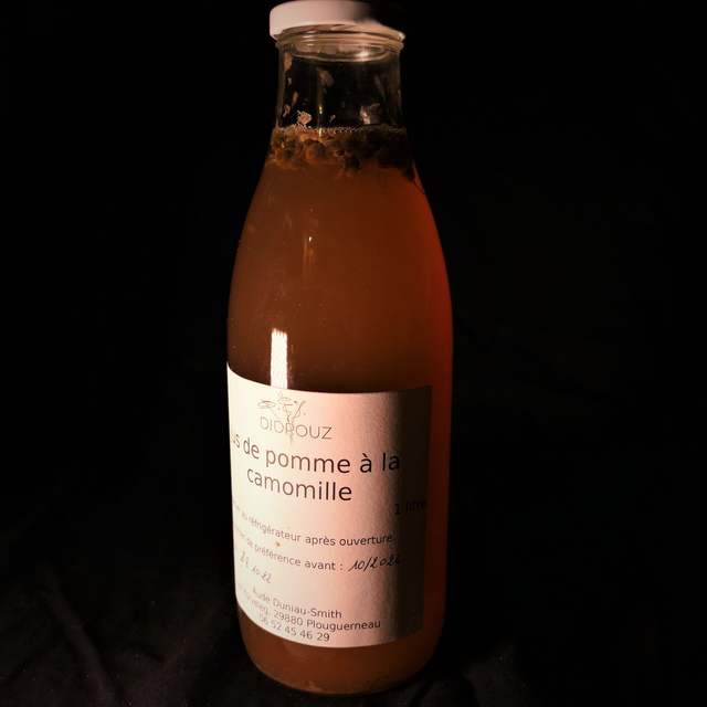 Jus de pomme à la Camomille 1 litre AB