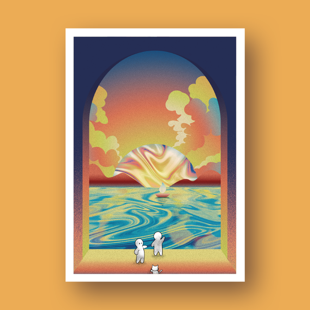 "Horizon" - Illustration A5