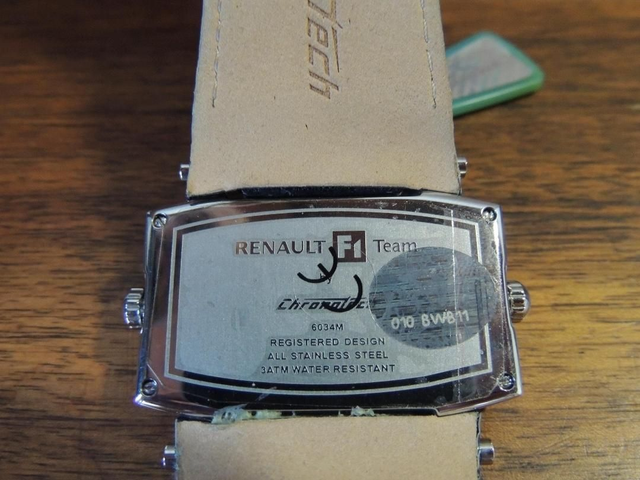 Rare montre de collection vintage Renault F1