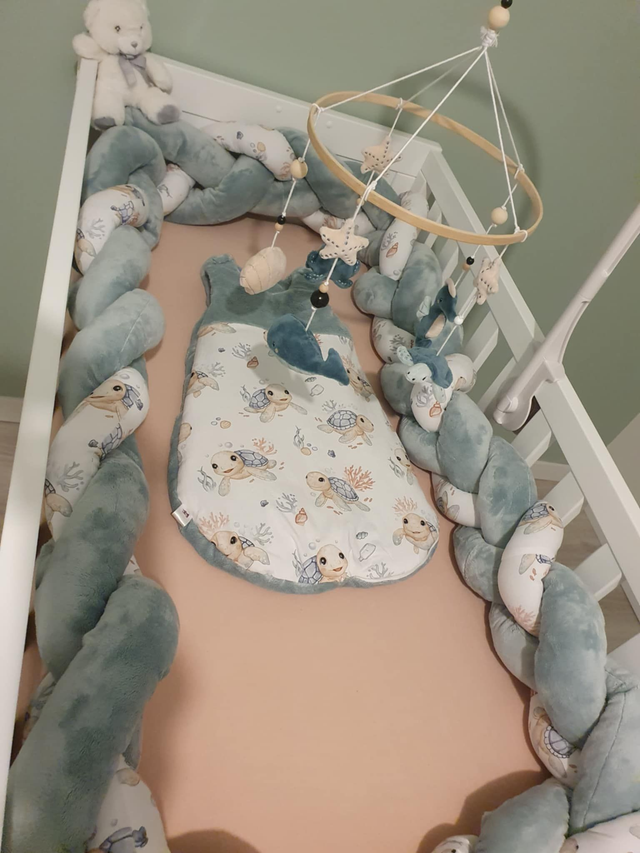 PARURE DE LIT TRESSE + GIGOTEUSE