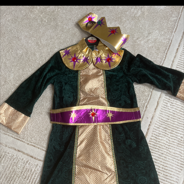 Wise King Costume 5-6 Years 