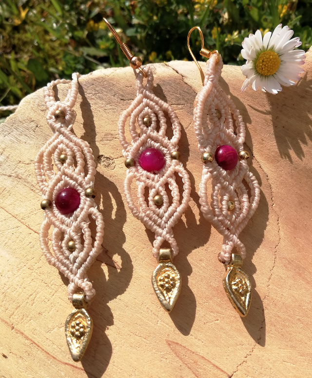 Kit intermédiaire micro-macramé - Parure fête des mères