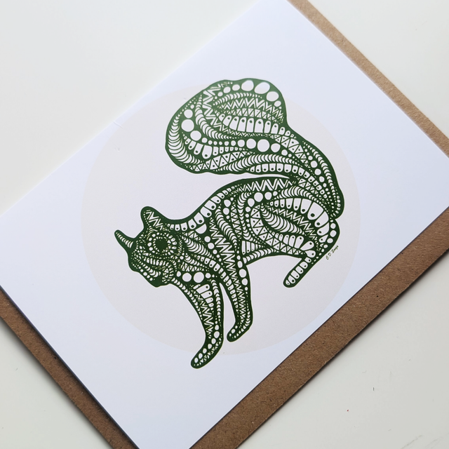 Squirrel - Greeting Card