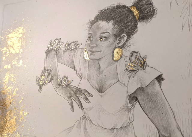 Dendrobates, Format A4, 21 x 29,7 cm