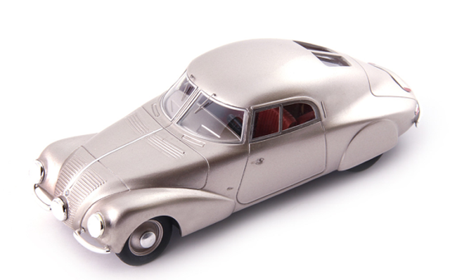 BMW 326 Stromlinie Wendler (D), silber Bj. 1936 AutoCult 1:43