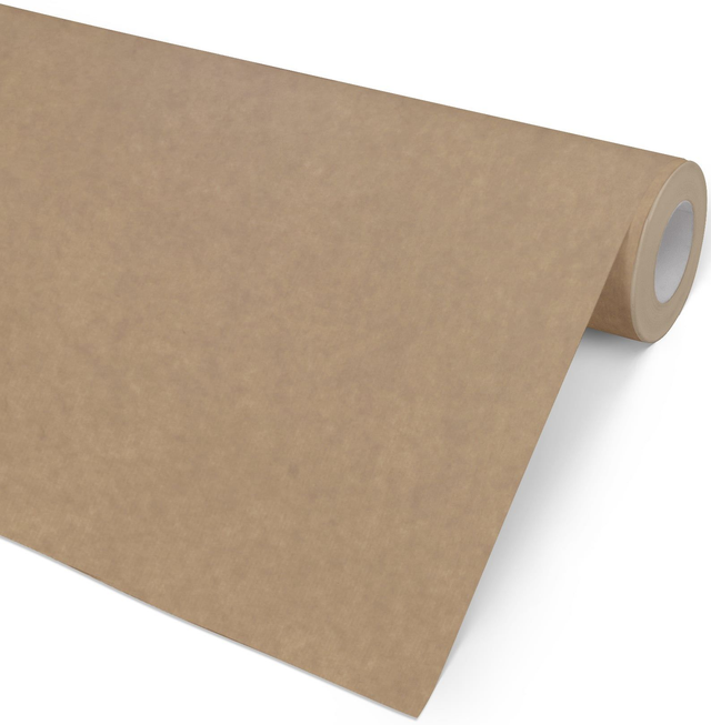 Presentpapper Brun, otryckt kraftpapper, 57cm x 200m (best vara) *