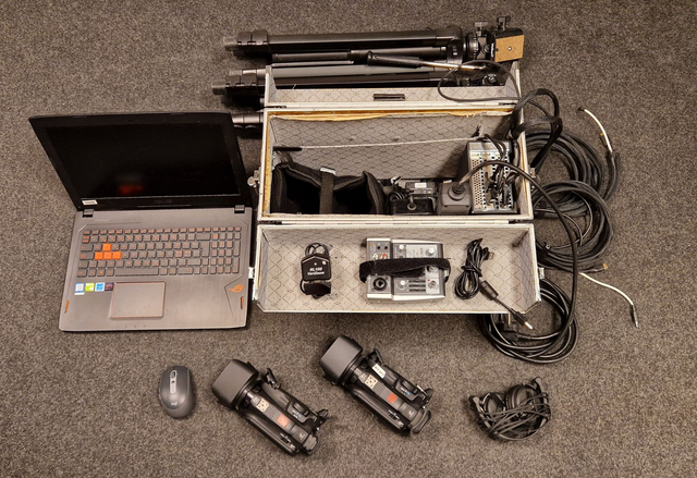 Taxipack G3, komplett livesändningskit i liten väska (vMix, G40, Sonnet)