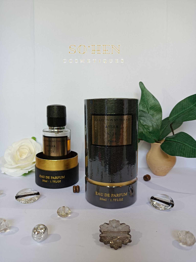 Eau de Parfum Mixte “Aysha”.  Collection Mythique, 50ml