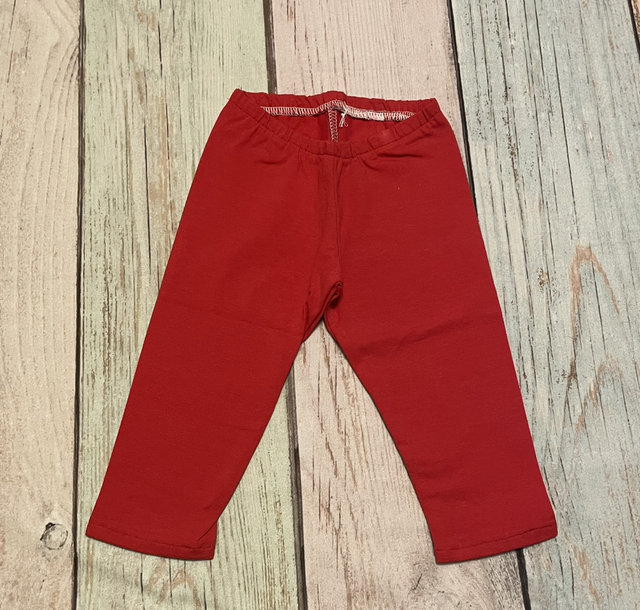 Capri-Leggins, Größe 104, rot 