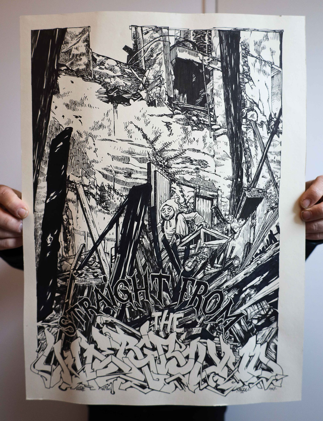 Dessin original - Straight from the Underground