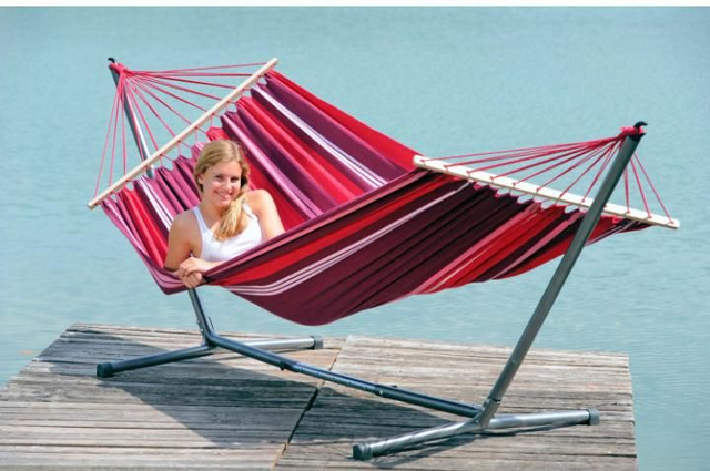 SummerSet Hamac taille L à baguettes