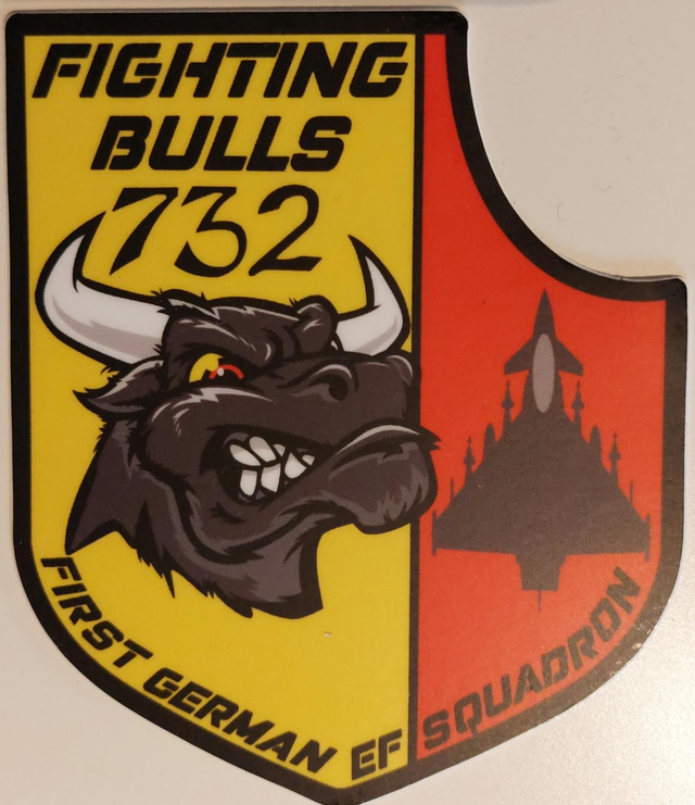732 First Eurofighter Sticker/Zap blazon