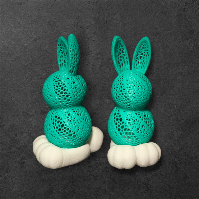 Lapin de Pâques lumineux 