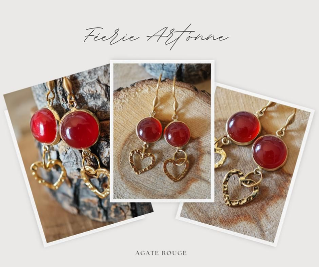Agate rouge 
