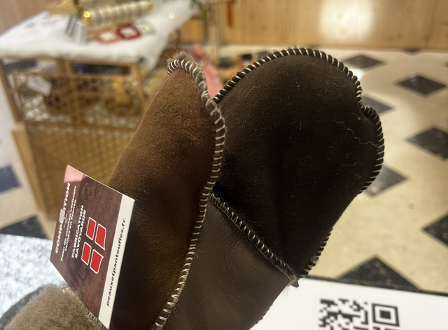 MOUFLE EN PEAU DE MOUTON 