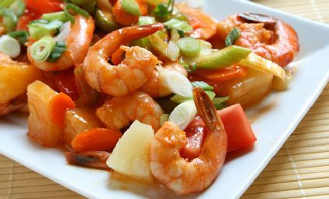 Salade thaïlandaise crevettes ananas