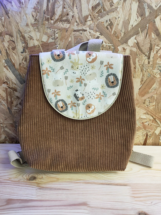 MALAU_WEB074 Sac à dos savane marron