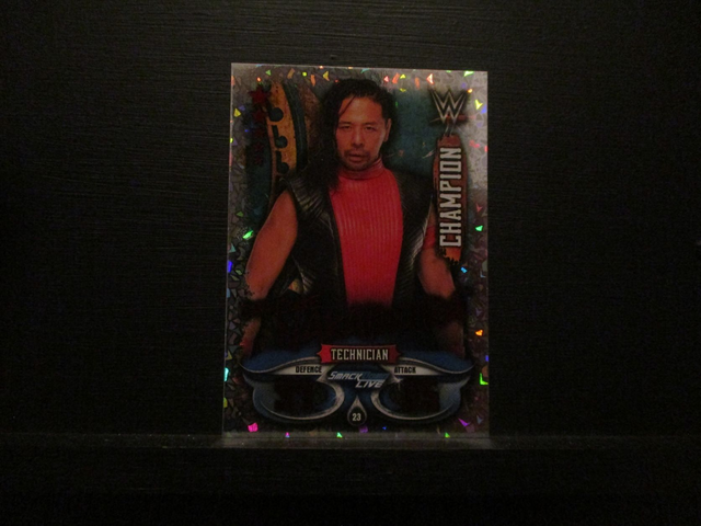 Shinsuke Nakamura - Champion Slam Attax Live Original Trading Card #23
