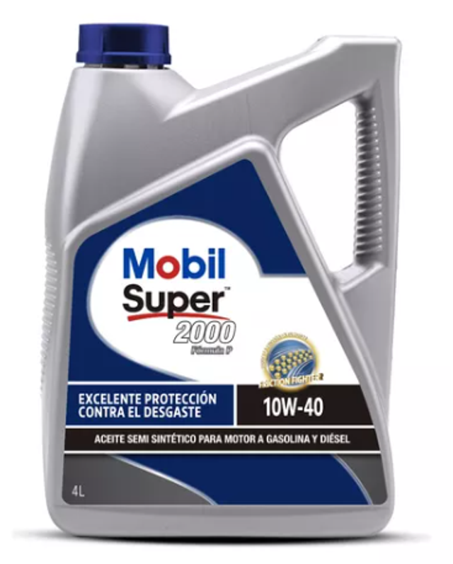 Aceite Super 2000 Formula P 10w40 4lt Semi-sintetico Mobil
