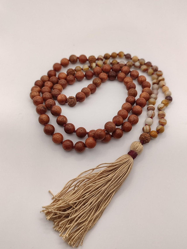 Mala Mantra Jaspe 