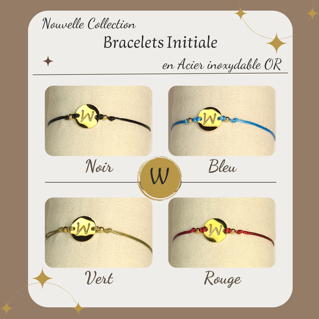 Bracelet initiale W