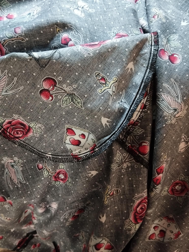 Robe Hell Bunny Stevie Oldschool Tatoo T48