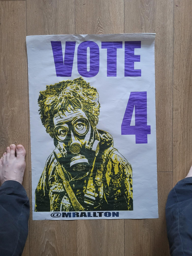 Apocaliptic election 730x500mm (29x20inch) free postage