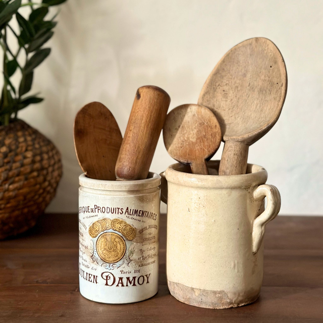 les ustensiles de cuisines en bois