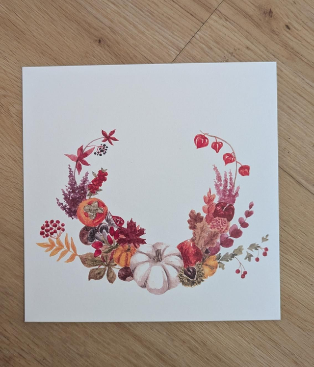 Carte végétaux d&#039;automne 