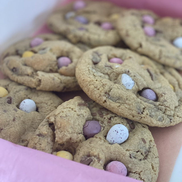 Mini egg cookies 