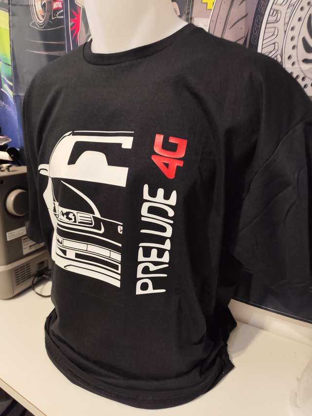 T-shirt Honda Prelude 4G Bi-ton