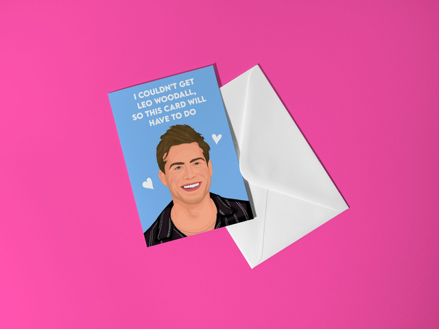 Leo Woodall - Birthday Card