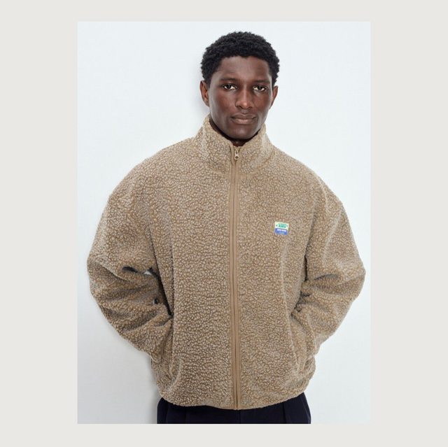 American Vintage Jacket Hoktown Melange Nutmeg