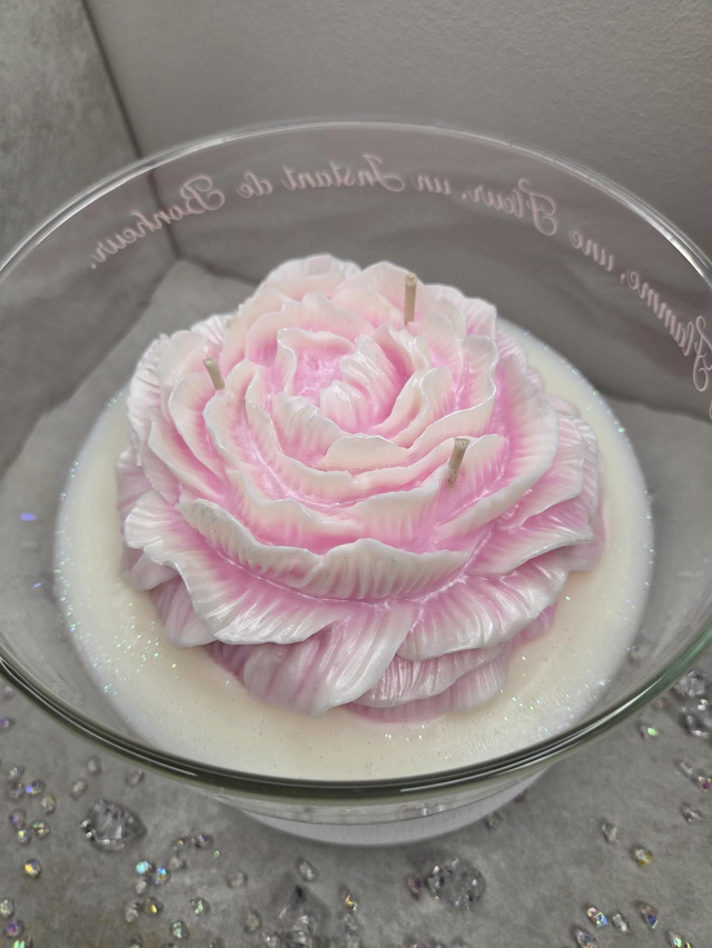 Bougie Pivoine XL ( Précommande )