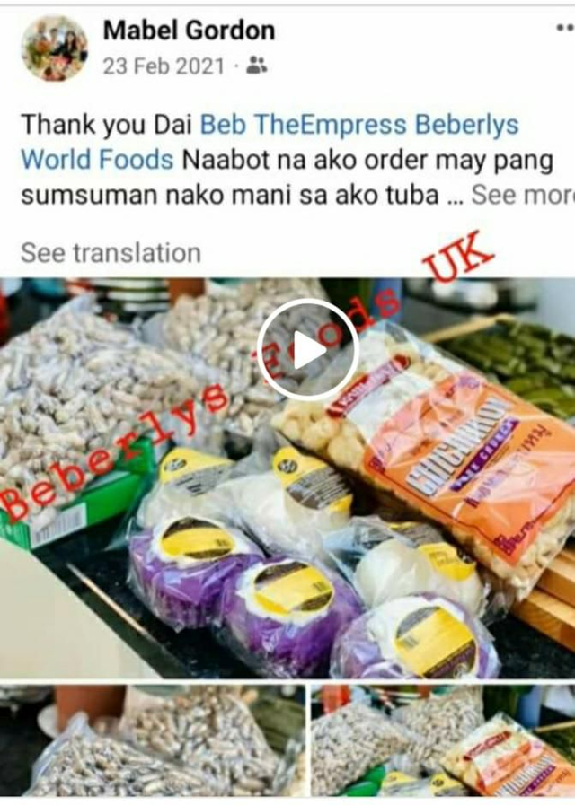 Customer: Mrs Gordon ( Brighton England)