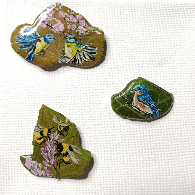 Feuille aimantée- série 1 🍃