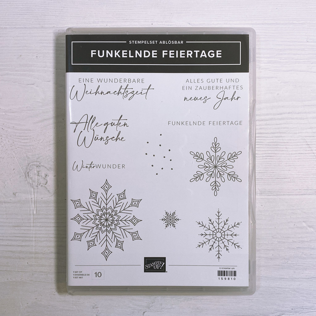 Funkelnde Feiertage (PP mit Stanzformen)