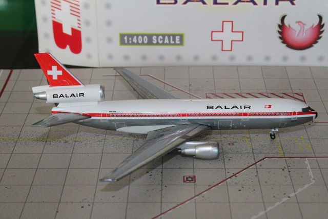 Balair DC-10 (HB-IHK), 1:400