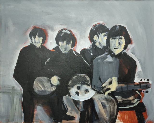 Moi Bitelsi, 80x100 akryl płótno 2019