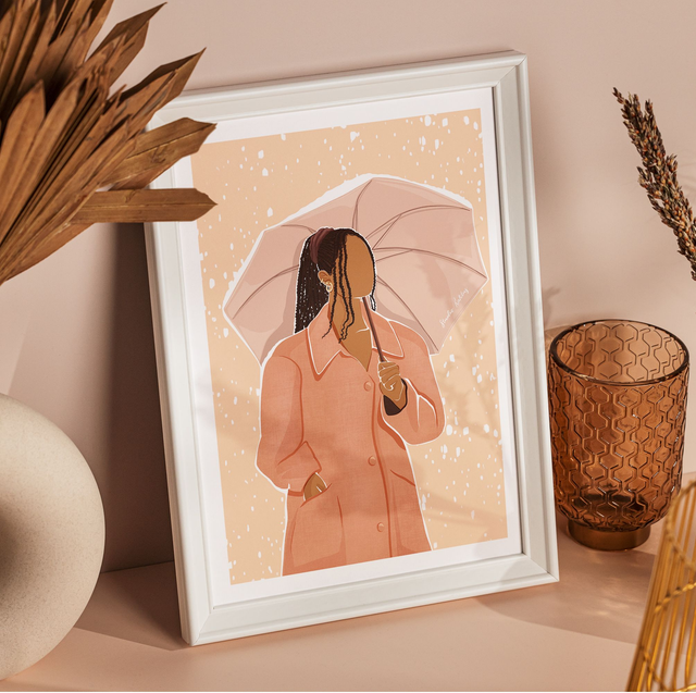 Hiver poudré ~ Affiche poster