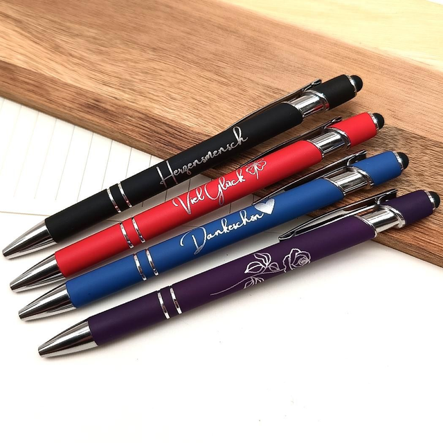 Kugelschreiber mit Spruch 