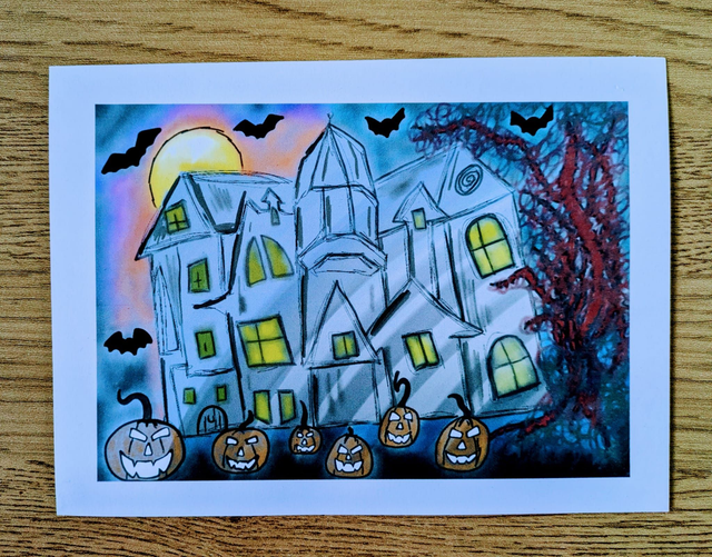 Simple Haunted Mansion Picture