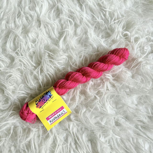 Raspberries — BFL Sock Mini 20g