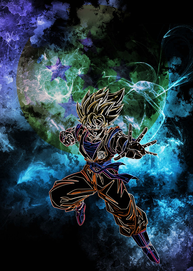 Poster Goku SSJ2